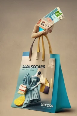 LCredit Card , Offers, purchase , shopping bag, for ads , person