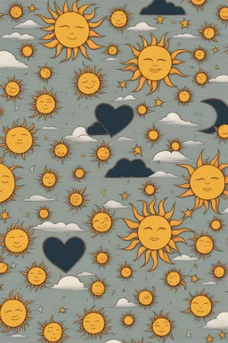 Moon and sun love