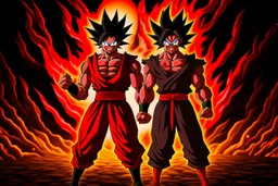 Fuse Goku and Devil Asta