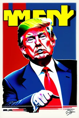 Donald Trump as painted by Picasso