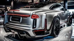 rolls royce cullinan BRABUS ROCKET bodykit, rear view, desktop wallpaper, 4K, Cinematic