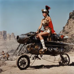 [Jason and the Argonauts (1963)] Tank Girl on a ancient greek war chariot