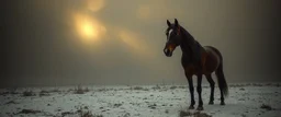 John Atkinson Grimshaw the longest horse, pinhole cam