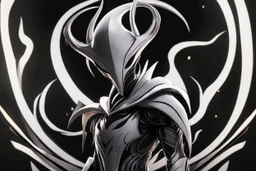 Hollow knight venom white black color in 8k solo leveling shadow artstyle, hollow knight them, mask, close picture, neon lights, intricate details, highly detailed, high details, detailed portrait, masterpiece,ultra detailed, ultra quality