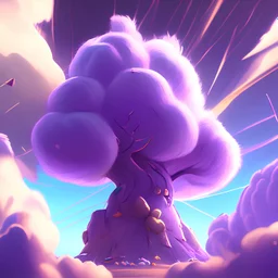 Stunning 3D video game style cat, realistic fur, vibrant colors, purple tones, dynamic pose, epic background, Unreal Engine, Pixar, key art, high resolution, point lighting, midday sun, Canon EOS R5, cat, 3D, video game style, realistic, vibrant colors, dynamic pose, Unreal Engine, high resolution, point lighting, midday sun, Canon EOS R5.
