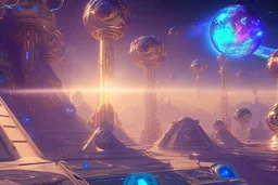 white and gold crystal cosmic and galactic ambiance cinema4d futuristic scifi backroom , full of details, smooth, bright sunshine，soft light atmosphere, light effect，vaporwave colorful, concept art, smooth, extremely sharp detail, finely tuned detail, ultra high definition, 8 k, unreal engine 5, ultra sharp focus