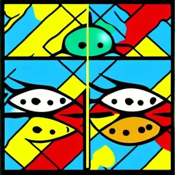 fish pop art