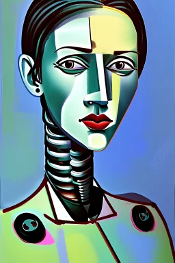 portrait robot Picasso