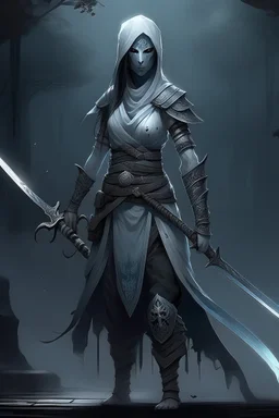 female ghost warrior