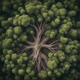 A top-down tree