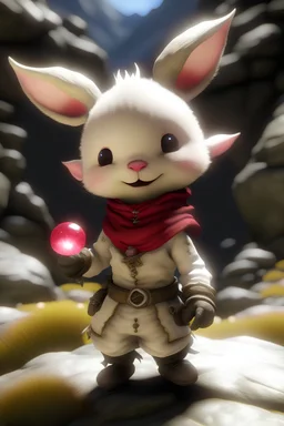 moogle from final fantasy 14 reaching out