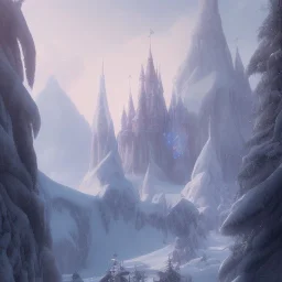 beautiful ice kingdom by anders zorn, matte painting,hyper detailed, artstation, concept art