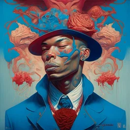 dream portrait of gangsta by james jean