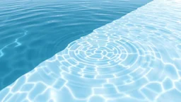 conceptual aquatic plane where water exists as a pure idea rather than matter, extended in a non-orientable topological space that allows one to be simultaneously inside and outside the pool, reflections that show not the environment but the observer's thoughts translated into pure chromatic relationships, ripples that follow patterns based on unsolvable equations creating hypnotic visual tensions, depth that is perceived as superimposed layers of colored transparencies that represent different