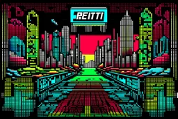 ALBUM COVER - 8BIT DETROIT RAVE ELECTRONC MUSIC UNDERGROUND SOUND