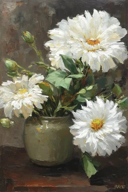 Flowers; Post-Impressionism
