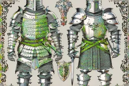 england medieval battle armour clothing design pattern