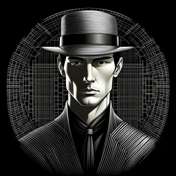 matrix vector siyah ve beyaz