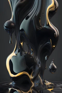 AI black body glass marble art realisticv2 surrealism 4k resolution