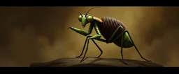 Thri-kreen Tall mantis-like insectoid with four arms, chitinous armor and huge compound eyes. Accordion, frying pan Plays the accordion whenever confused.