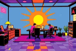 pop art pixels 1000 images cool degen mfer trade - retreat - strategise - repeat
