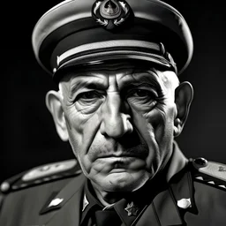 A picture of the most famous war criminal in the modern era