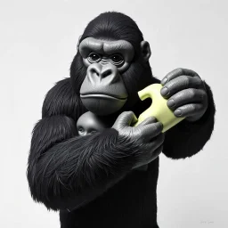 gorilla sparing glue by kaws