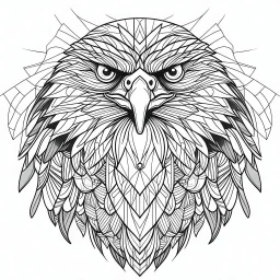 Eagle, mandala, minimal lines, cartoon, white back ground color, real style, realistic, minimalistic, minimal black line art, line art, crisp line art, unique coloring sheet, outlined, outline, crisp, crisp line edges, illustration, thin lines, crisp clear lines, line art, clean line art, unique, 8k, amazing, masterpiece, no colors, no dark color, no black color, avoid thick black, minimalistic line edges, pure white back ground, image character full fit to page,