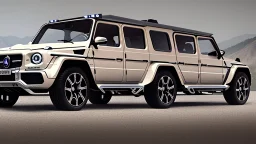 Bugatti Chiron As Mercedes G-Class Full Tuned , 4k, photorealistic, Cinematic