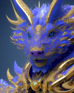 A portrait of a crystalline beast, mythical,fantasy , magnificent, majestic, highly intricate, Realistic photography, incredibly detailed, ultra high resolution, 8k, complex 3d render, cinema 4d