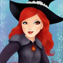 redhead witch