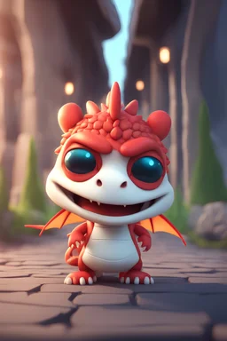 angry dragon, cute, 2.5D, cartoon cute male dragon with red sneakers, sunglasses, front view, lit dragon children, 32k uhd, round,8k,HD, red wall background