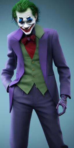 Joker being The dealer dark background fanart look