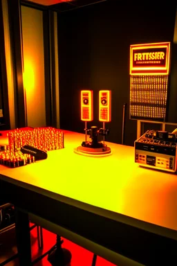 Firestarter studio de radio