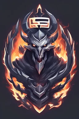 Make a discord logo with the text: "Undying Elite Team"
