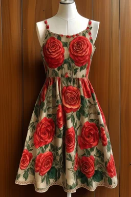 If Rose flower was dress