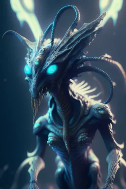 Alien mythical creature, HD, octane render, 8k resolution