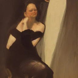 woman posing