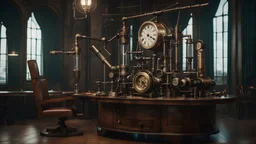 High-end state-of-the-art STEAMPUNK aesthetics flawless, a white Rabbit scientist, scientific lab castle, close-up shot, realistic, hard light chiaroscuro, realistic,Highest quality telescopic Zeiss Zoom lens, supreme cinematic-quality photography,walnut wood green clothes blue, Art Nouveau-visuals,Vintage style Octane Render 3D technology,hyperrealism photography,(UHD) high-quality cinematic character render,Insanely detailed close-ups capturing beautiful complexity