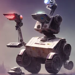 wall e, fleur, chrome, synthwave, concept art, couleur vibrante