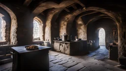 inside the great castle kitchen