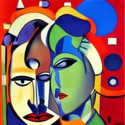 surreal by FRANCIS PICABIA colorful