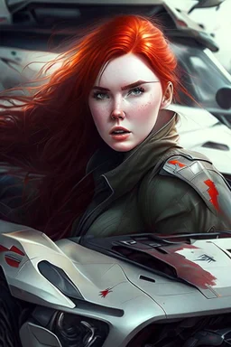 Jia Lissa The combination of a super-advanced car and fighter