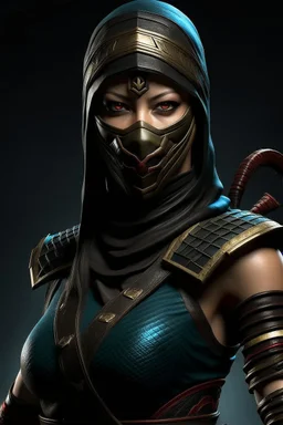 A ninja female Mortal Kombat character