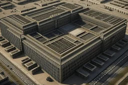 Military headquarters buliding/structure design similar to pentagon