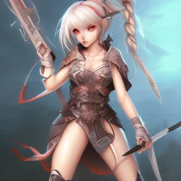 anime warrior girl