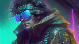 cyberpunk space cowboy