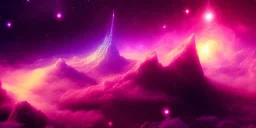 pink galaxy dreamscape