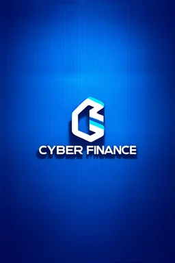 Cyber Finance logo Simple, easy and beautiful logo