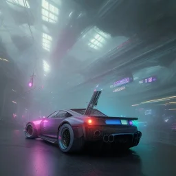 Cyberpunk Hyper cars,perfect composition, hyperrealistic, super detailed, 8k, high quality, trending art, trending on artstation, sharp focus, studio photo, intricate details, highly detailed,film photography, dslr, cinema4d, studio quality,nightclub lighting,octane render, by greg rutkowski